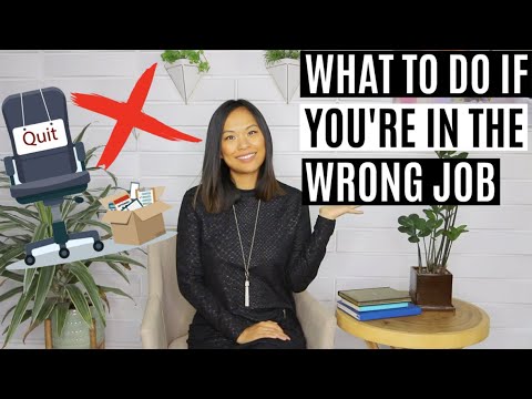 如果你做錯了工作，該怎麼辦？ (What to Do If You're in the Wrong Job | Should You Quit Your Job?)