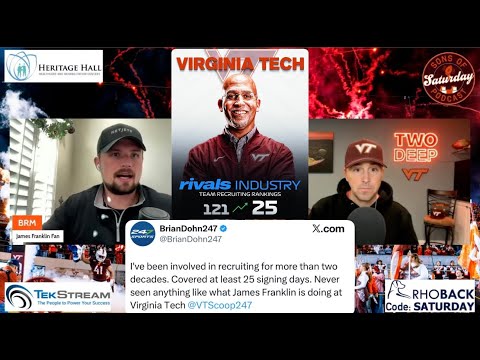 James Franklin's First Signing Day at Virginia Tech was HISTORIC