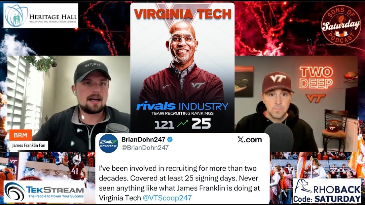 James Franklin's First Signing Day at Virginia Tech was HISTORIC