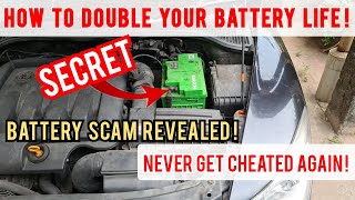 How to extend the BATTERY life in your Car | Car Battery Maintenance | Dealer SCAM exposed | JRS