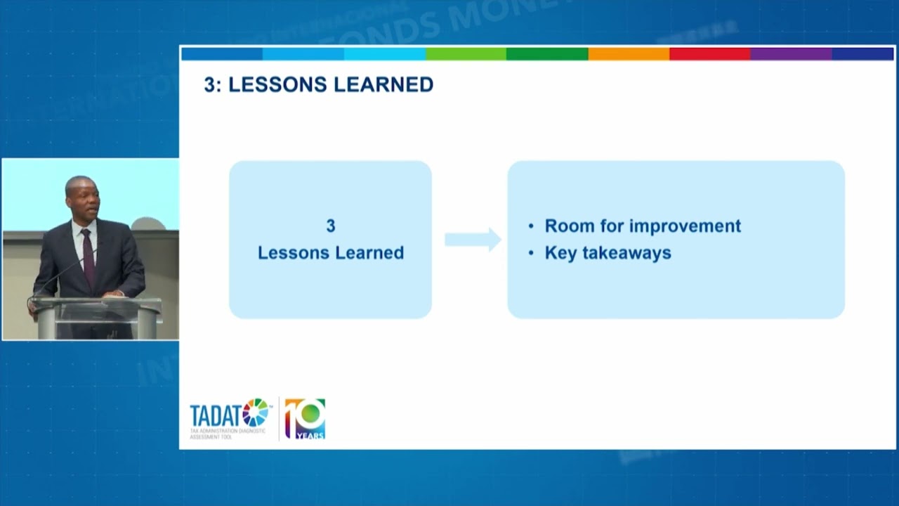 TADAT Anniversary Conference -  Session 1 -   Presentation by Mr. Modeste Mopa