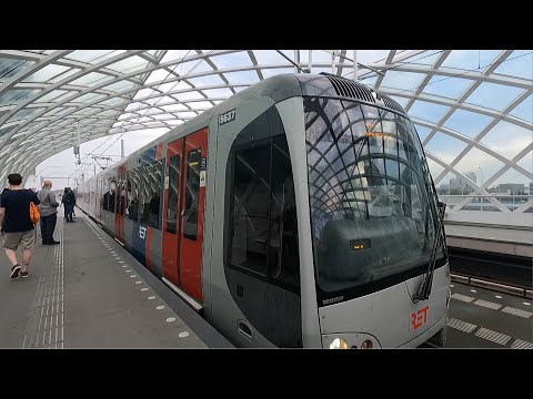 RET Metrolijn E Den Haag Centraal - Rotterdam Beurs