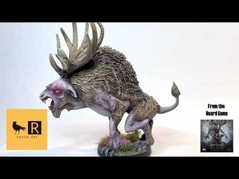 Painting The Witcher Old World, Fiend (Bies)