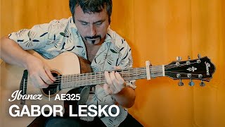 Video thumbnail for Ibanez AE325 Acoustic Guitar featuring Gabor Lesko by Ibanez Guitars