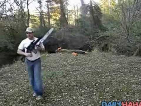 Chainsaw Machine Gun