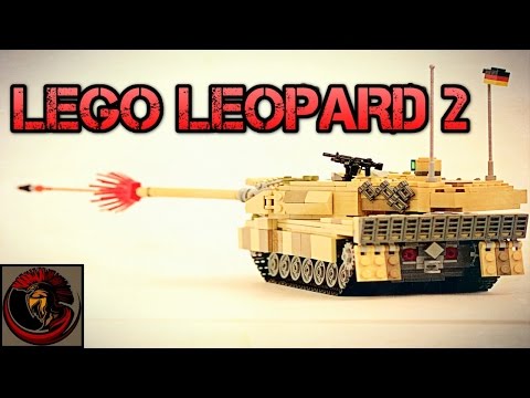 Lego Leopard 2 Tank Model - This Is Epic!