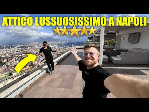 REGALO TRE GIORNI A DADDA IN UN ATTICO LUSSUOSISSIMO DI NAPOLI - SI EMOZIONA TROPPO PER LA SORPRESA!