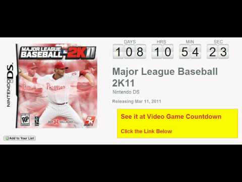Major League Baseball 2K10 Nintendo DS