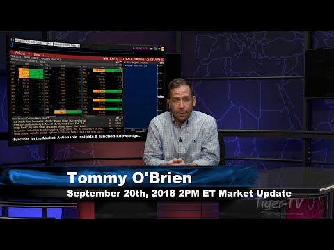 September 20th 2PM ET Market Update with Tommy O'Brien on TFNN