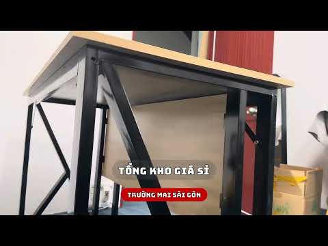 Bàn Giám Đốc Chân Sắt Góc L  - BGĐ82