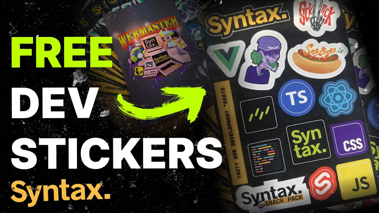 FREE DEV STICKERS! | Fixing a bug with Sentry