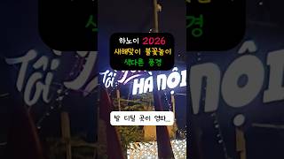 영상으로는 다 안 담기는 하노이 2026 새해맞이 현장