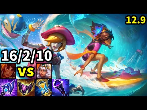 Taliyah Jungle vs Qiyana - EUW Grandmaster | Patch 12.9