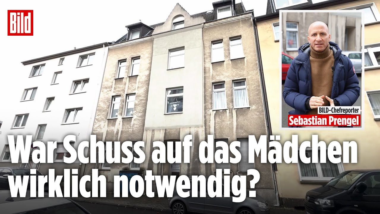 Bochum: Gehörloses Mädchen (12) stand mit Messern vor Polizisten