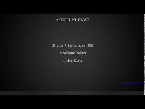 Scoala Primara Pelisor