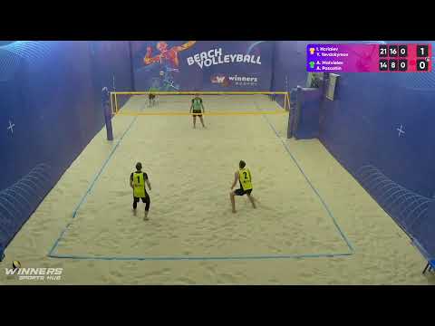 08:45 I. Horiaiev / Y. Yevdokymov - A. Matvieiev / A. Pasazhin 31.10.2022 | Winners Beach Volleyball