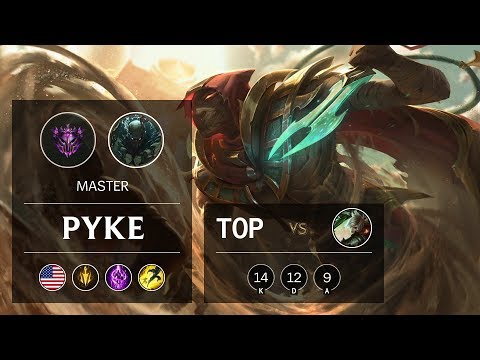 Pyke Top vs Riven - NA Master Patch 9.24