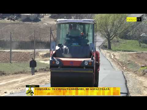 VIIȘOARA - ÎN CIUDA PANDEMIEI, SE ASFALTEAZĂ!