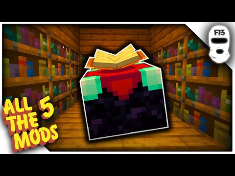 classif13d - THIS ENCHANTING IS LIKE TETRIS! HOW TO ENCHANT WITH QUARK! Minecraft 1.15 [All the Mods 5 E09]
