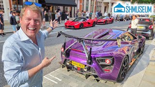 CAUSING CHAOS with My Zenvo and a LaFerrari Aperta in London!