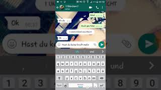 WhatsApp Songtext prank mit dem Lied #Du bist wichtig für mich von Jonas Monar