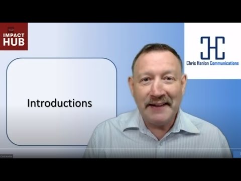 Pitching with Chris Hanlon for The Impact Hub