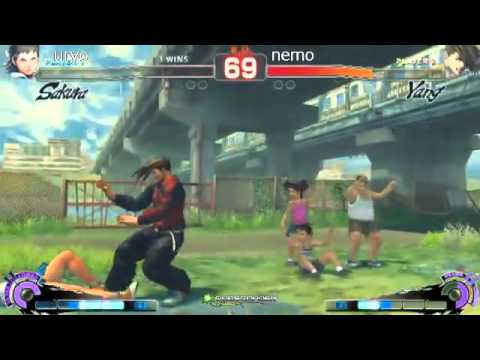 SSF4 AE GODSGARDEN [Sakura] Uryo  vs Nemo [Yang]