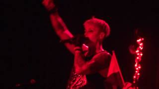 Otep - Down new song Vinyl Music Hall Pensacola Florida