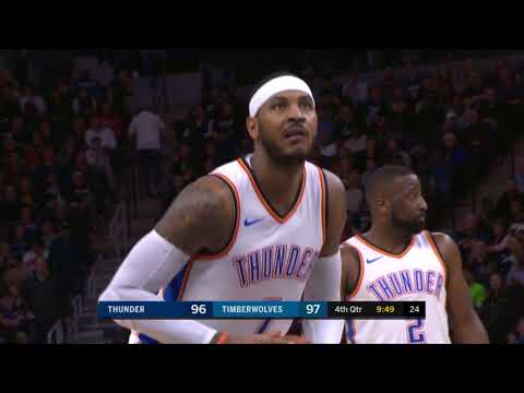 Carmelo Anthony Highlights 23 Pts Vs Minnesota Timberwolves 27 10 17