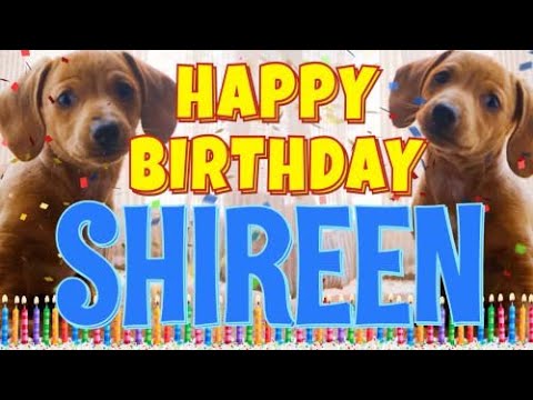 Happy Birthday Shireen! ( Funny Talking Dogs ) What Is Free On My Birthday