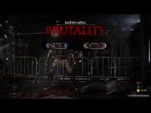 Mortal Kombat X - Destroyer(Raiden) Vs. Vljv14 (Leatherface) Casuals