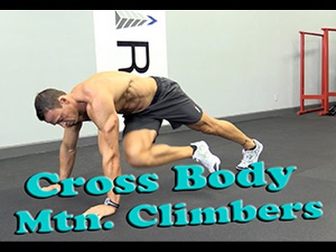 Cross Body Mountain Climbers Exercise