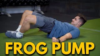 How To Perform The Frog Pump (GLUTE ACTIVATION)