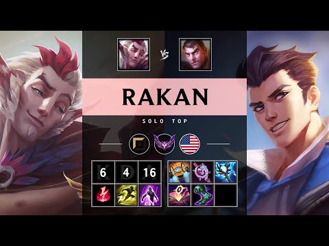 Rakan Top vs Jayce - NA Master Patch 25.15