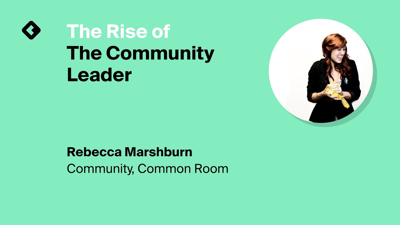 How I Got My Start in Community - Rebecca Marshburn