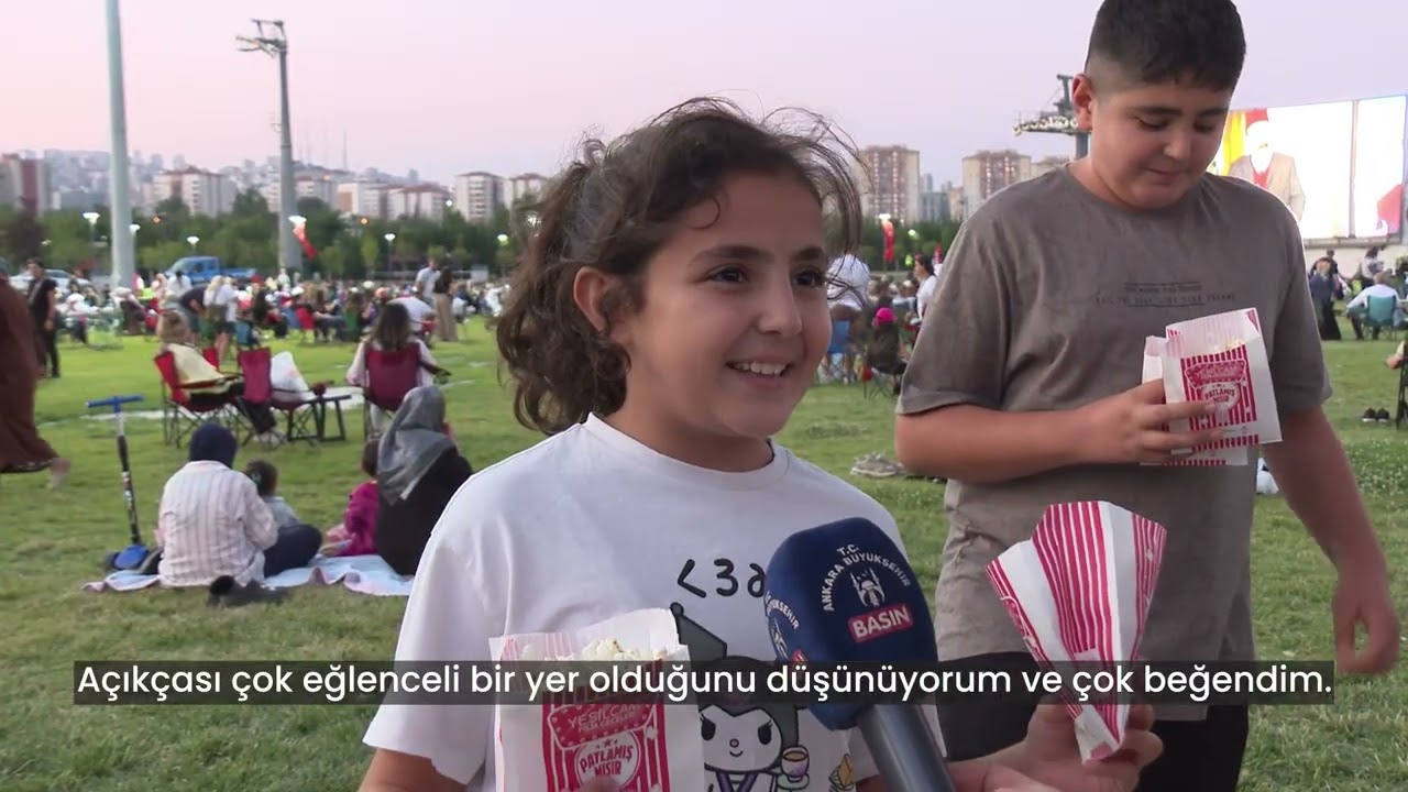 Yeşilçam hikâyeleri Atatürk Çocukları ve Doğal Yaşam Parkı’nda Başkentlilerle buluşmaya devam ediyor