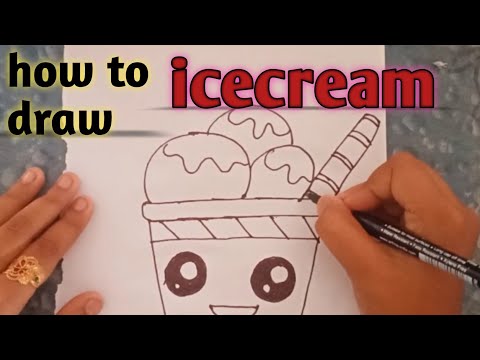 how to draw icecream #drawing #easydrawing #viral #easy #easy