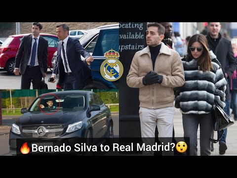 🔥✅Benardo Silva to Real Madrid?😲Jorge Mendes Spotted in Spain for move!,€80M release clause