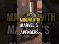 What Happens If We Try To Lift Mjolnir With The Characters From Marvel S Avengers Avengers Thor