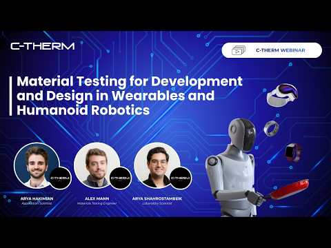 Material Testing for Development and Design in Wearables and Humanoid Robotics
