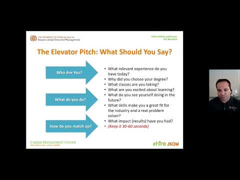 Career Fair - How to talk to recruiters and hiring managers