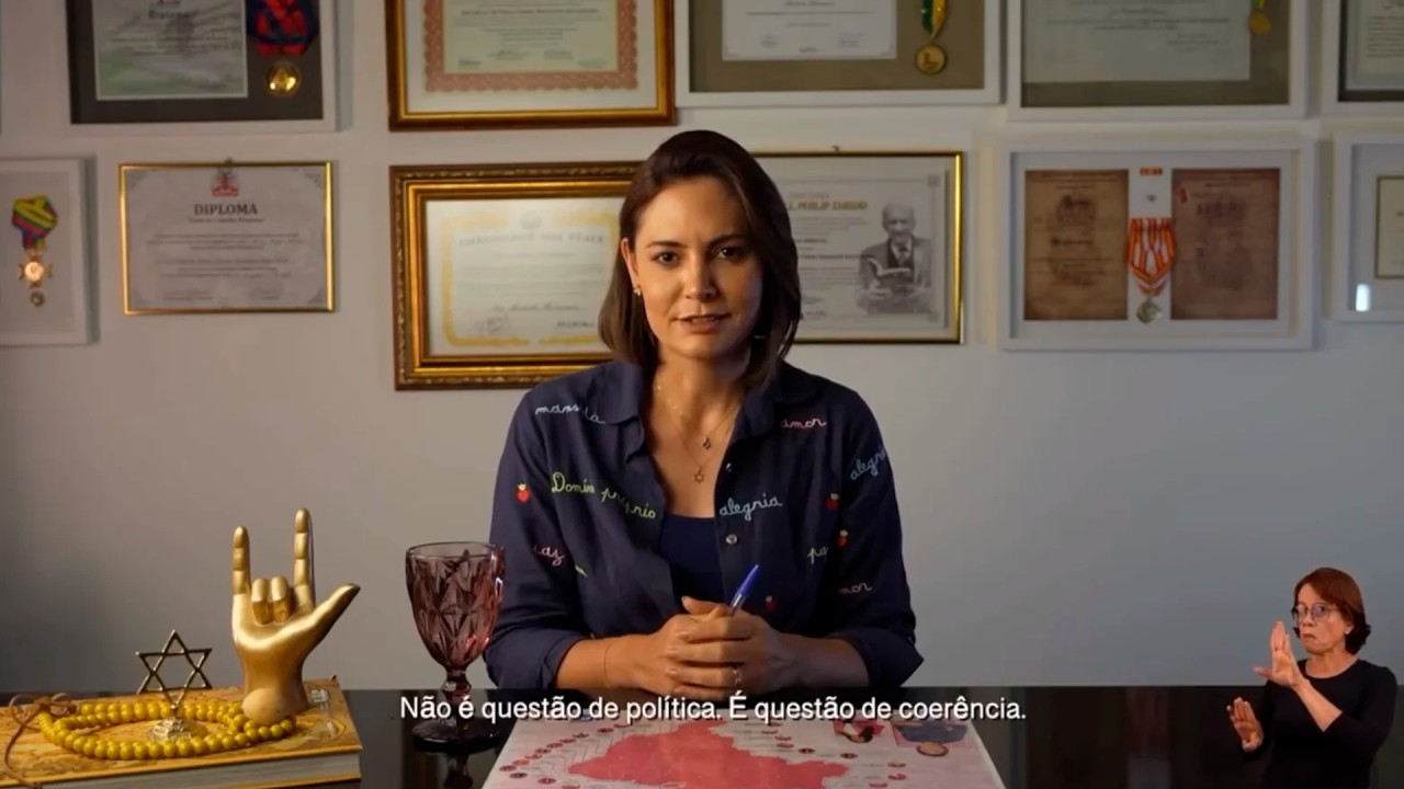 ANALISANDO O VÍDEO DE MICHELLE BOLSONARO