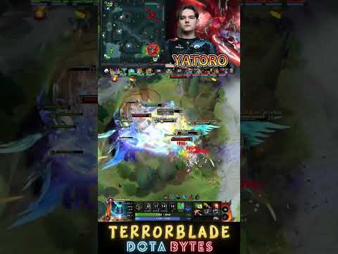 Terrorblade Ultra Kill! 😎 by Yatoro of Team Spirit 🔥 #dota2