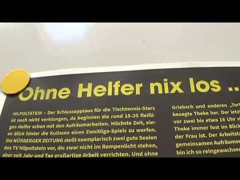 Ehrenamtliche Helfer beim TV Hilpoltstein Tischtennis   Presse