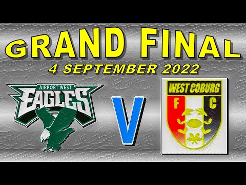 EDFL - Airport West v West Coburg - GRAND FINAL - Division 1 - 4 September 2022 at Windy Hill