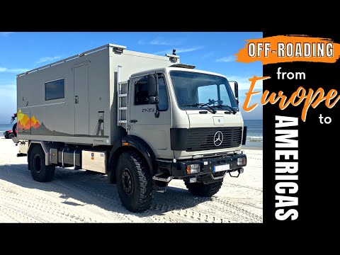 RETIREES Traveling the World in a DIY 4x4 OFF-GRID Retirement Rig