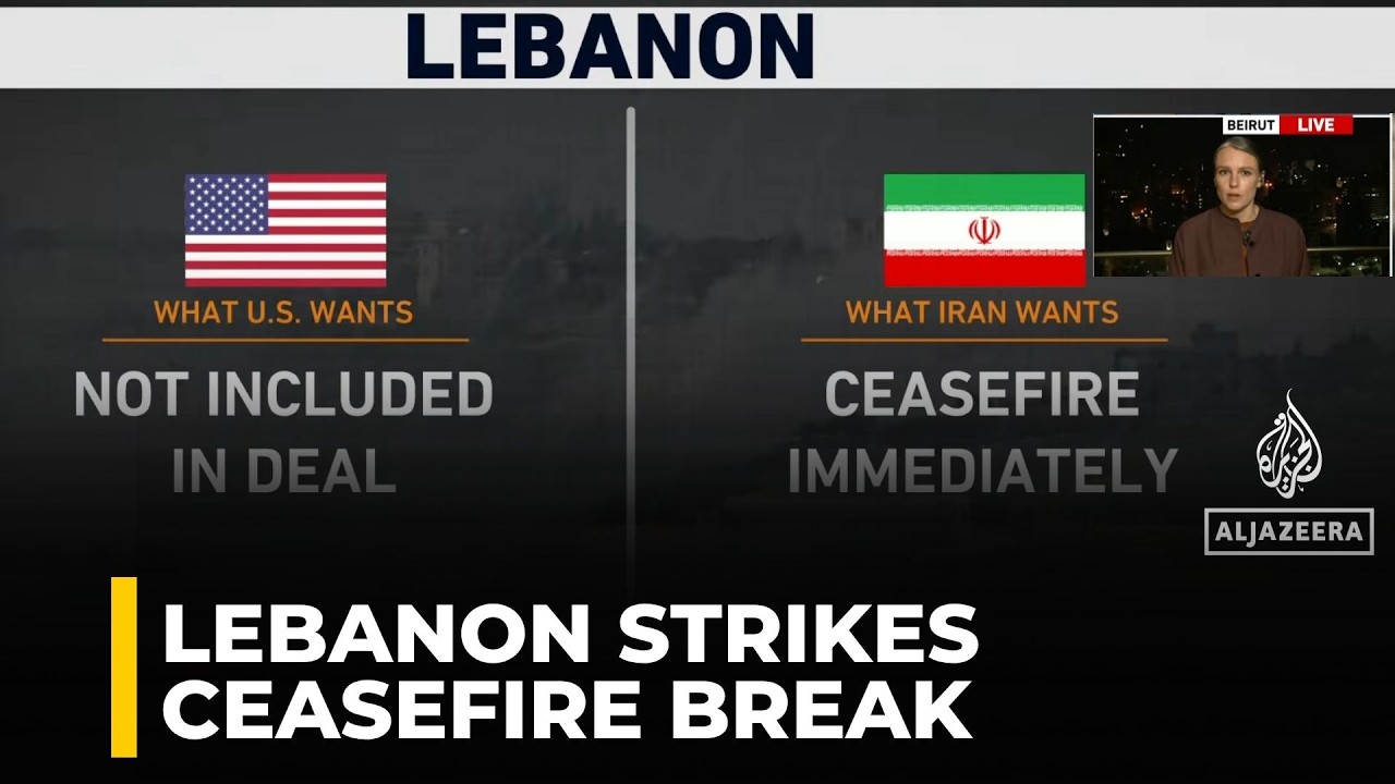 Israel strikes Lebanon : Civilian areas Hit as ceasefire dispute escalates