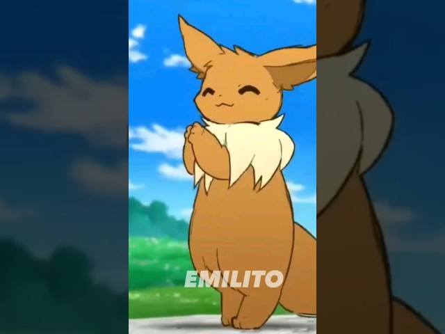 Vídeo relacionado con Pokémon Eevee Face Camiseta, Negro y Gris, L para Hombre