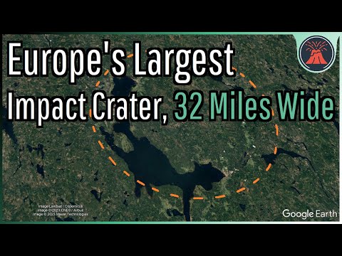 Europe's Largest Impact Crater; The Siljan Ring in Sweden