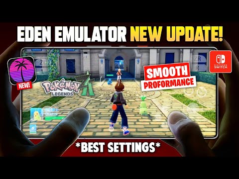 🔥 New Eden V4-Rc3 Switch Emulator! - Proformance Update | Full Setup, Best Settings & Gameplay